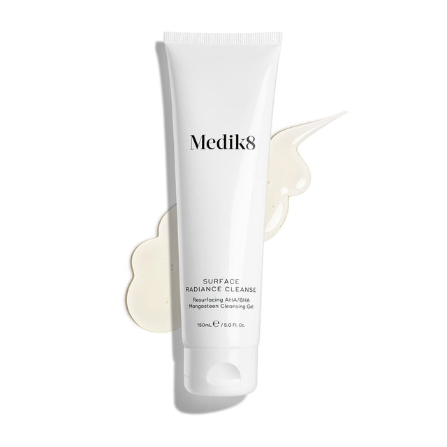 Medik8 Surface Radiance Cleanse 150ml – AHA/BHA Brightening Gel Cleanser