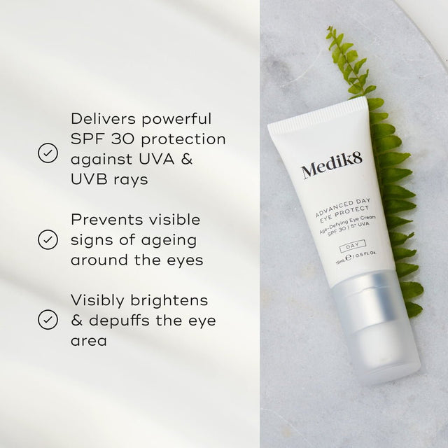 Medik8 Advanced Day Total Eye Protect SPF30 15ml – Eye-Specialist SPF & Anti-Ageing Eye Cream