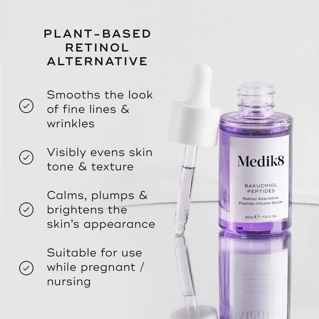 Medik8 Bakuchiol Peptides – Plant-Based Retinol Alternative Serum