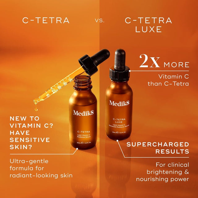 Medik8 C-Tetra Luxe Serum 30ml – Vitamin C Brightening & Anti-Aging Serum