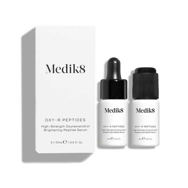 Medik8 Oxy-R Peptides 2 x 10ml – Professional Strength Dark Spot Brightening Serum