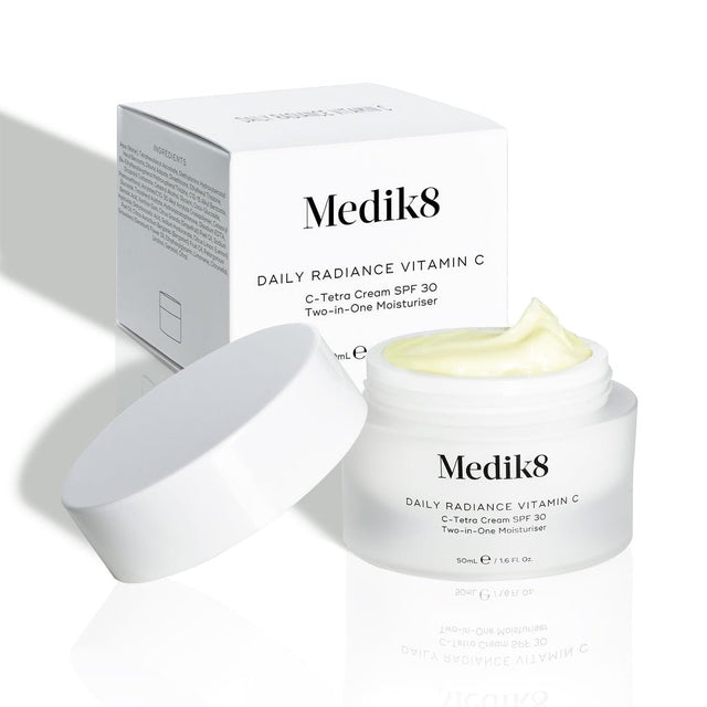 Medik8 Daily Radiance Vitamin C 50ml – Brightening Moisturiser with SPF 30