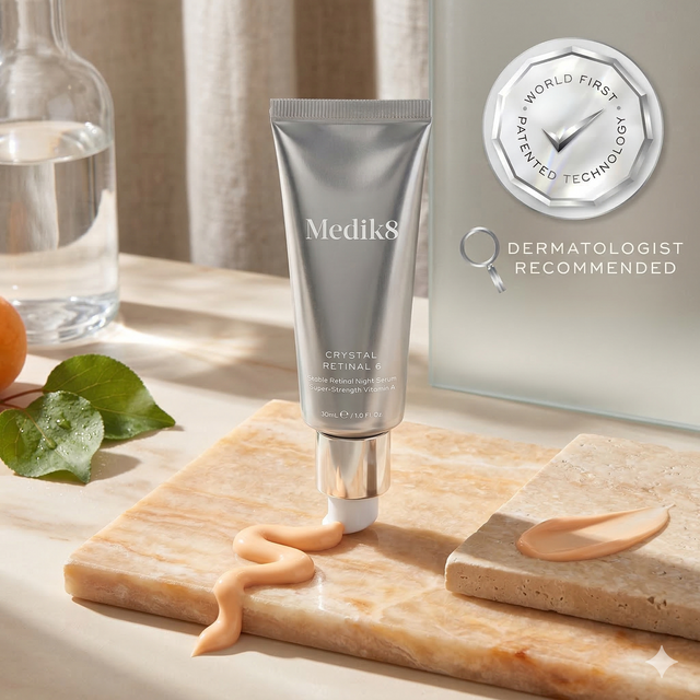 Medik8 Crystal Retinal 6 Serum 30ml – Advanced Vitamin A Night Treatment