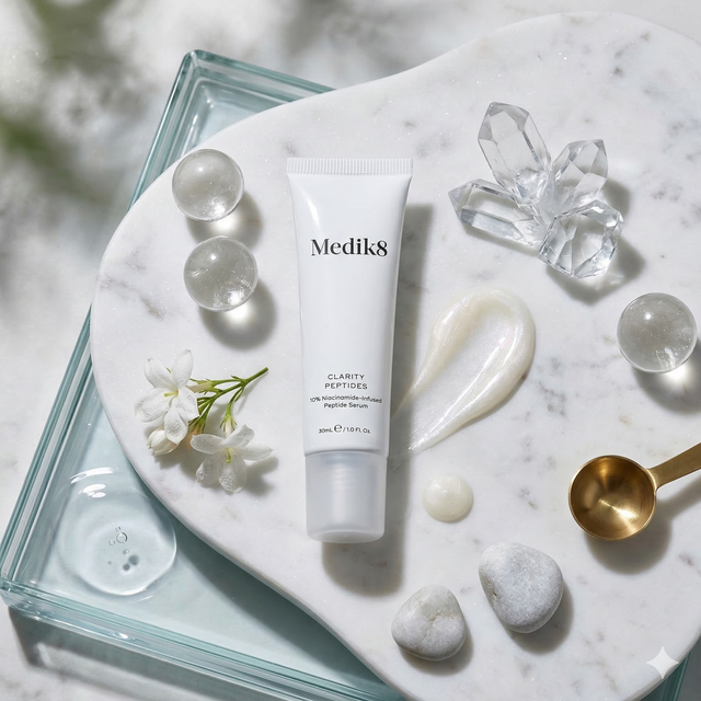 Medik8 Clarity Peptides Serum 30ml – Niacinamide Blemish Control & Brightening Serum