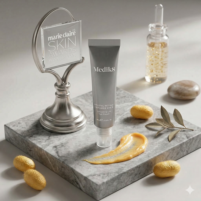 Medik8 Crystal Retinal Ceramide Eye 10 15ml – Maximum Strength Anti-Aging Eye Cream