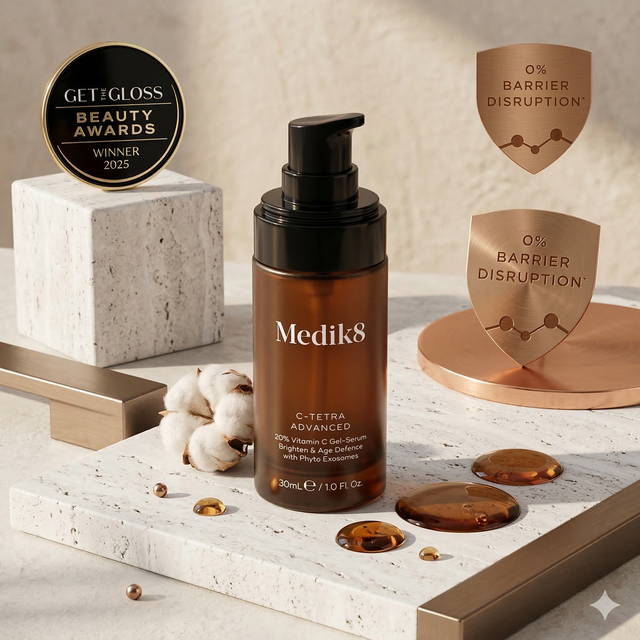 Medik8 C-Tetra Advanced 30ml – 20% Vitamin C Brightening & Anti-Ageing Serum