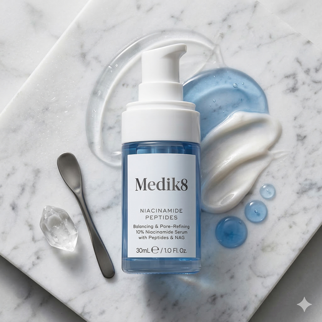 Medik8 Niacinamide Peptides 30ml – Pore-Refining 10% Niacinamide Serum