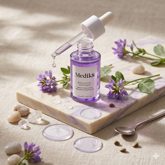 Medik8 Bakuchiol Peptides – Plant-Based Retinol Alternative Serum