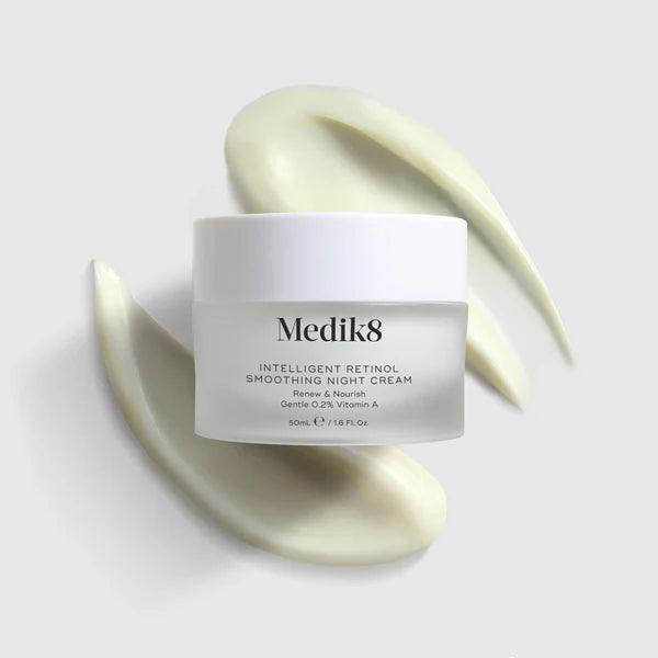 Medik8 Intelligent Retinol Smoothing Night Cream 50ml – 2-in-1 Retinol & Antioxidant Night Moisturiser