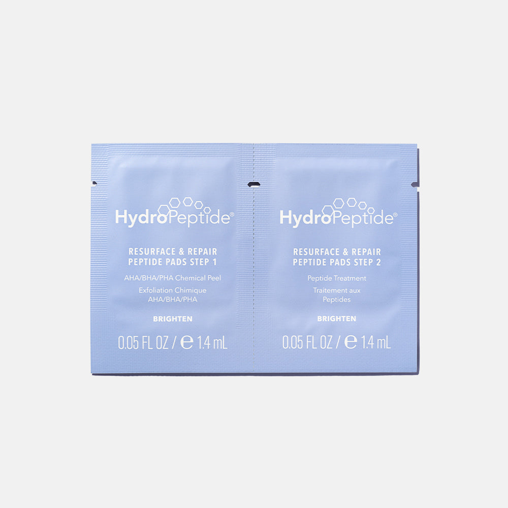 HydroPeptide Resurface and Repair Peptide Pads 30 treatments jar