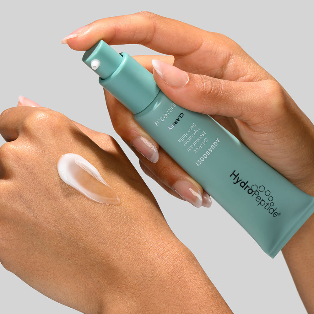 HydroPeptide AquaBoost Oil-Free Peptide Moisturiser 30ml pump bottle