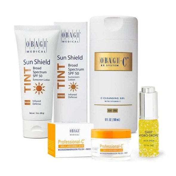 Obagi Stay Radiant At-Home/Travel Facial Kit WARM