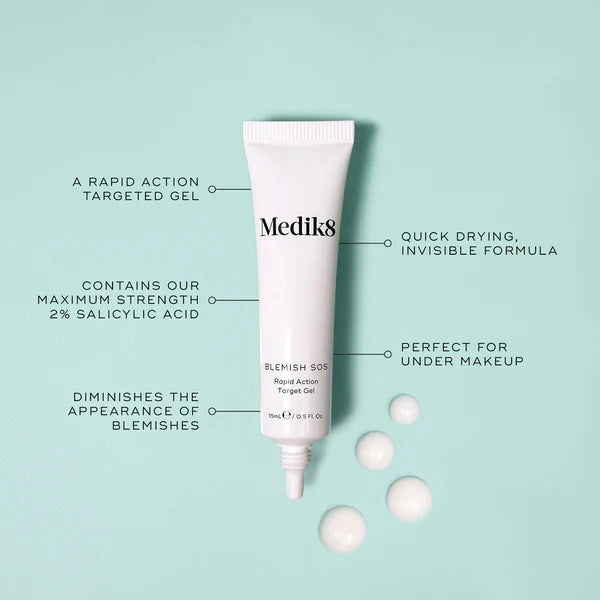 Medik8 Blemish SOS 15ml – Fast-Acting Salicylic Acid Spot Treatment