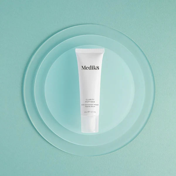 Medik8 Clarity Peptides Serum 30ml – Niacinamide Blemish Control & Brightening Serum