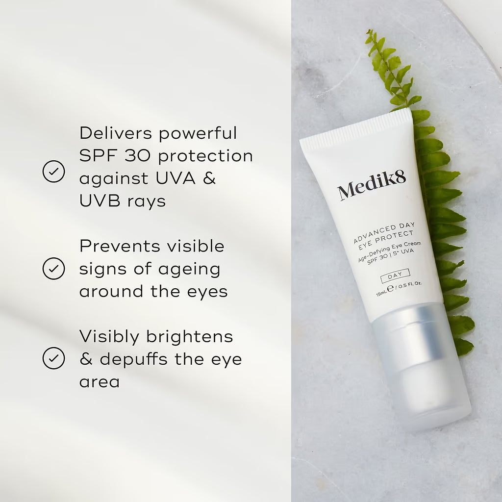 Medik8 Advanced Day Eye Protect 15ml – SPF30 Daily Eye Cream & Sunscreen