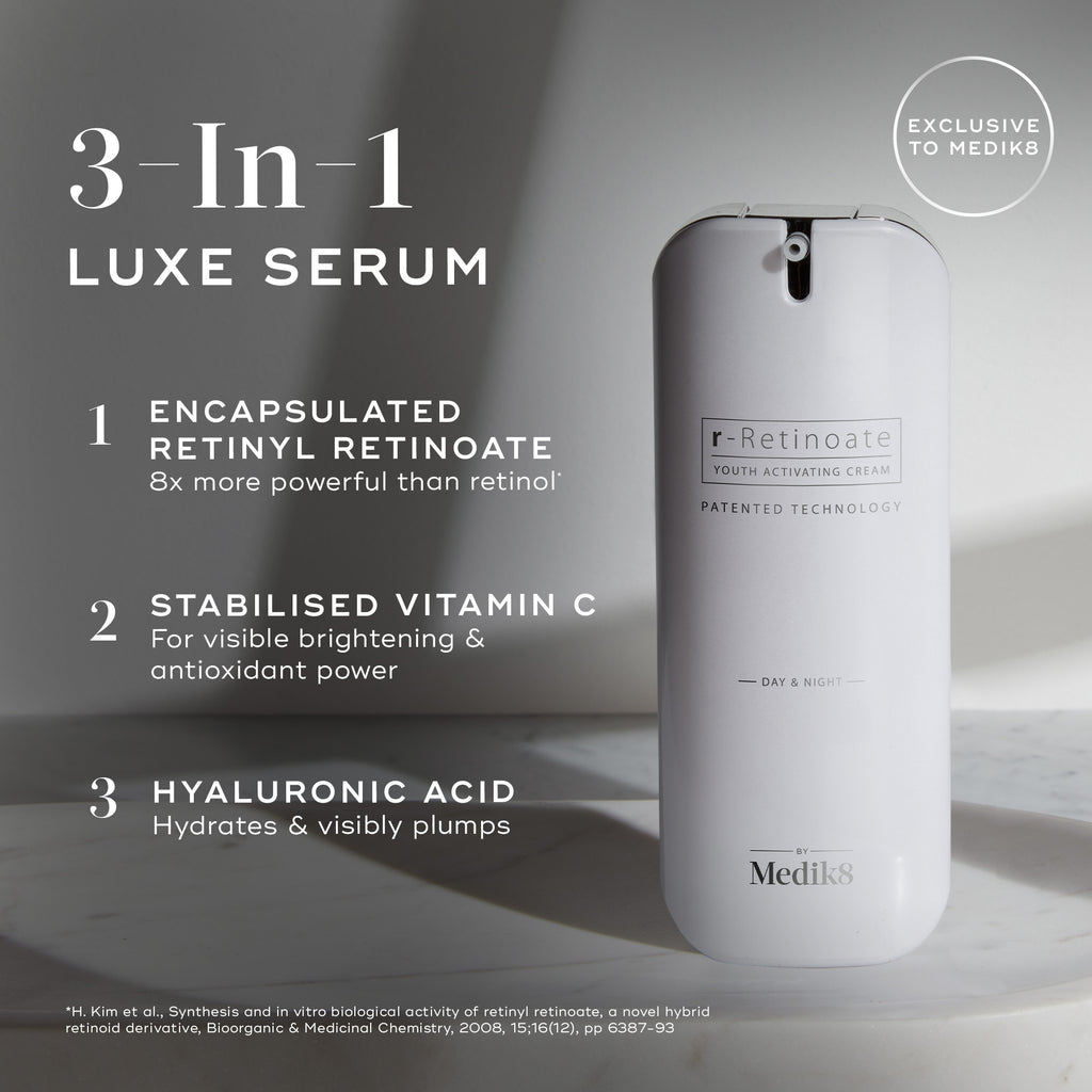 Medik8 r-Retinoate Day & Night 50ml – 8x Stronger Vitamin A Day & Night Serum