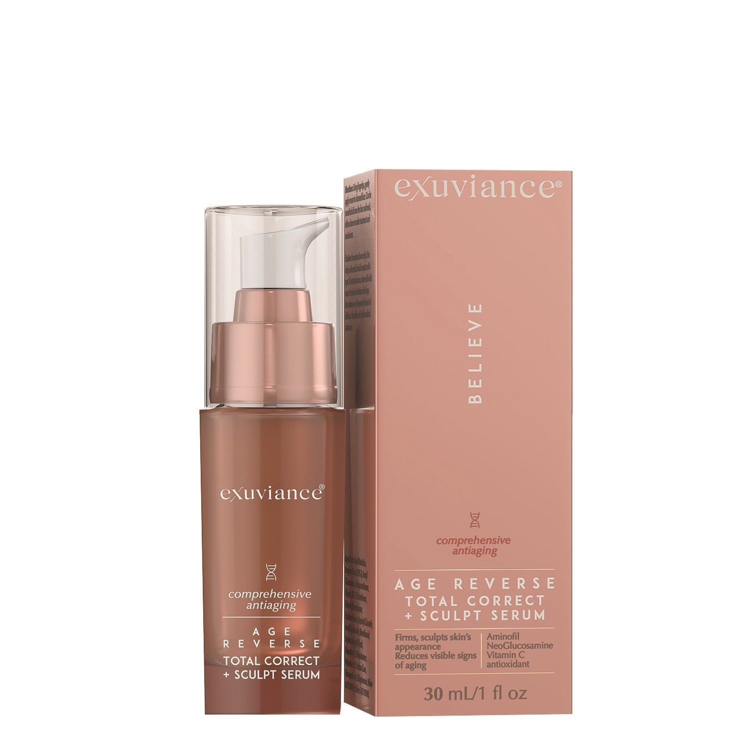 Exuviance®AGE REVERSE Total Correct + Sculpt Serum, 30ml