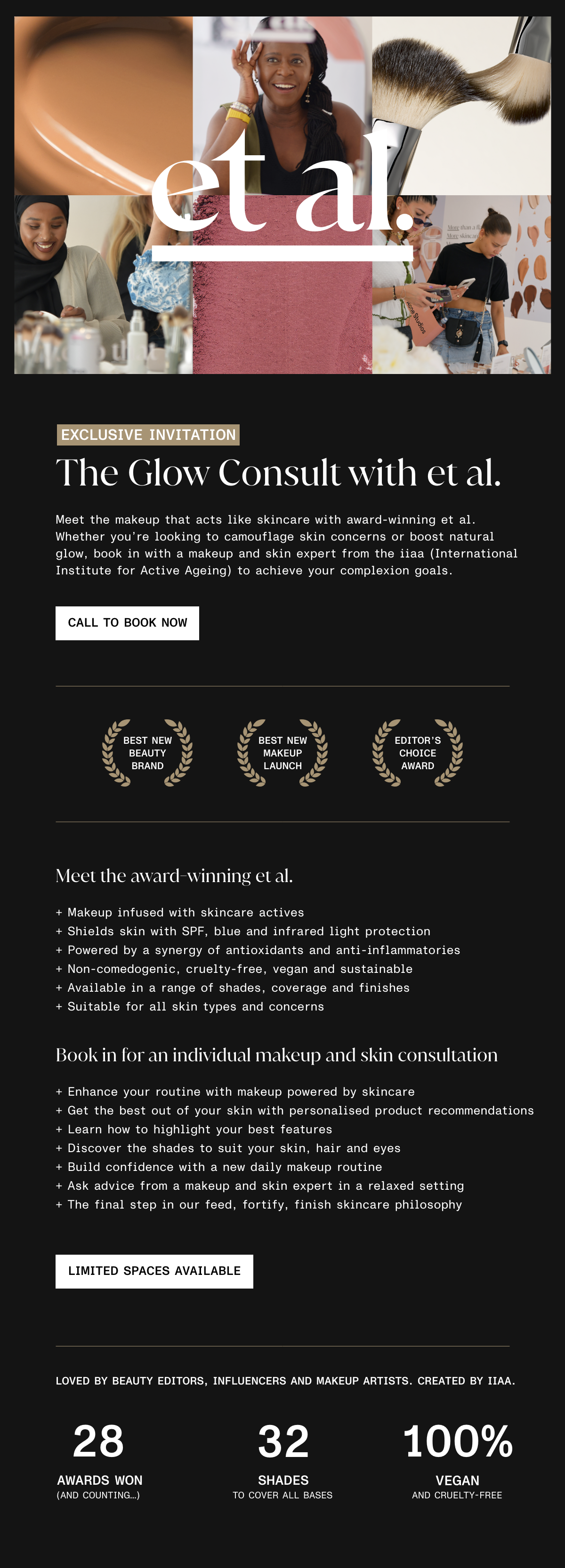 The Glow Consult – Session 2: 3:00pm to 5:00pm (Thu 29 Oct)