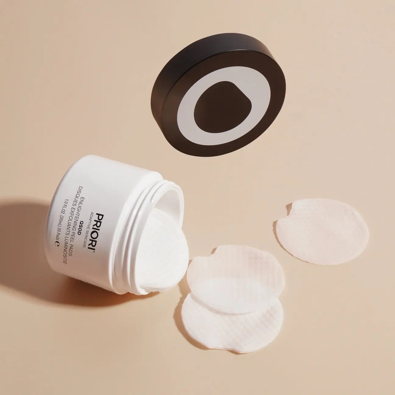 Priori Q+SOD ENLIGHTENING PEEL PADS, 30 PADS