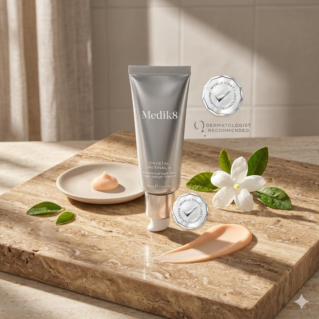 Medik8 Crystal Retinal 10 Serum 30ml – Advanced Vitamin A Night Treatment