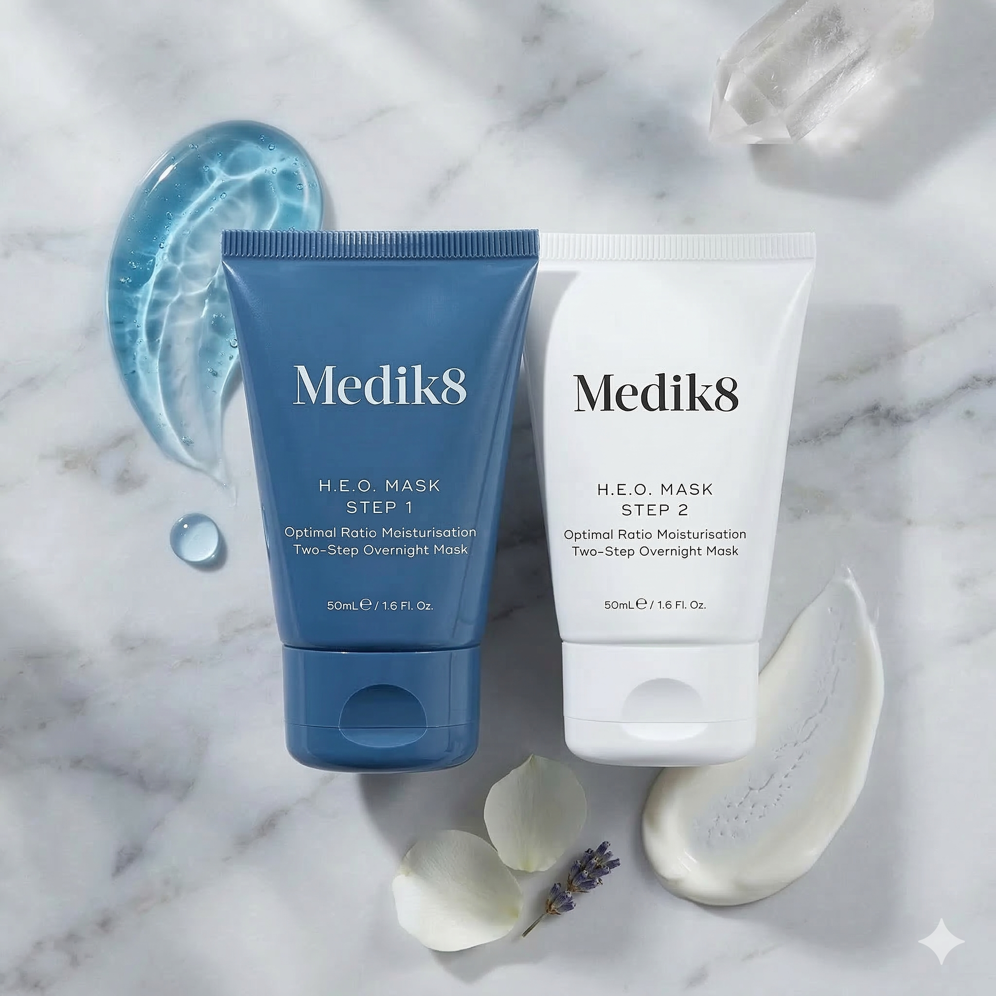 Medik8 H.E.O. Mask 2x50ml – Overnight Hydration & Repair Treatment