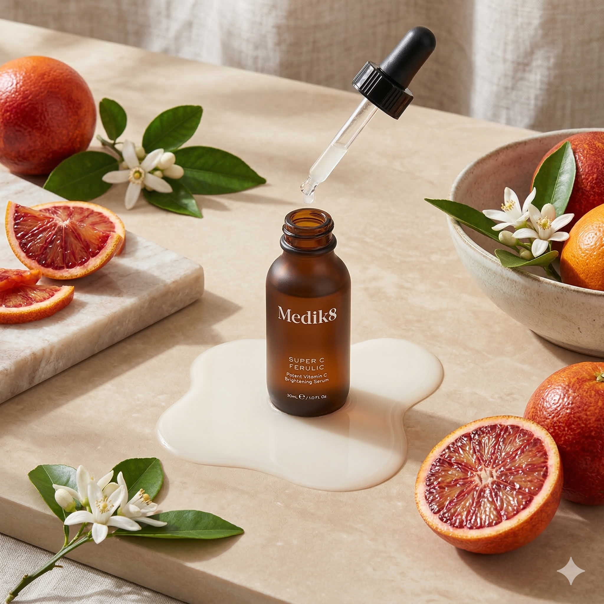 Medik8 C-Tetra Luxe Serum 30ml – Vitamin C Brightening & Anti-Aging Serum