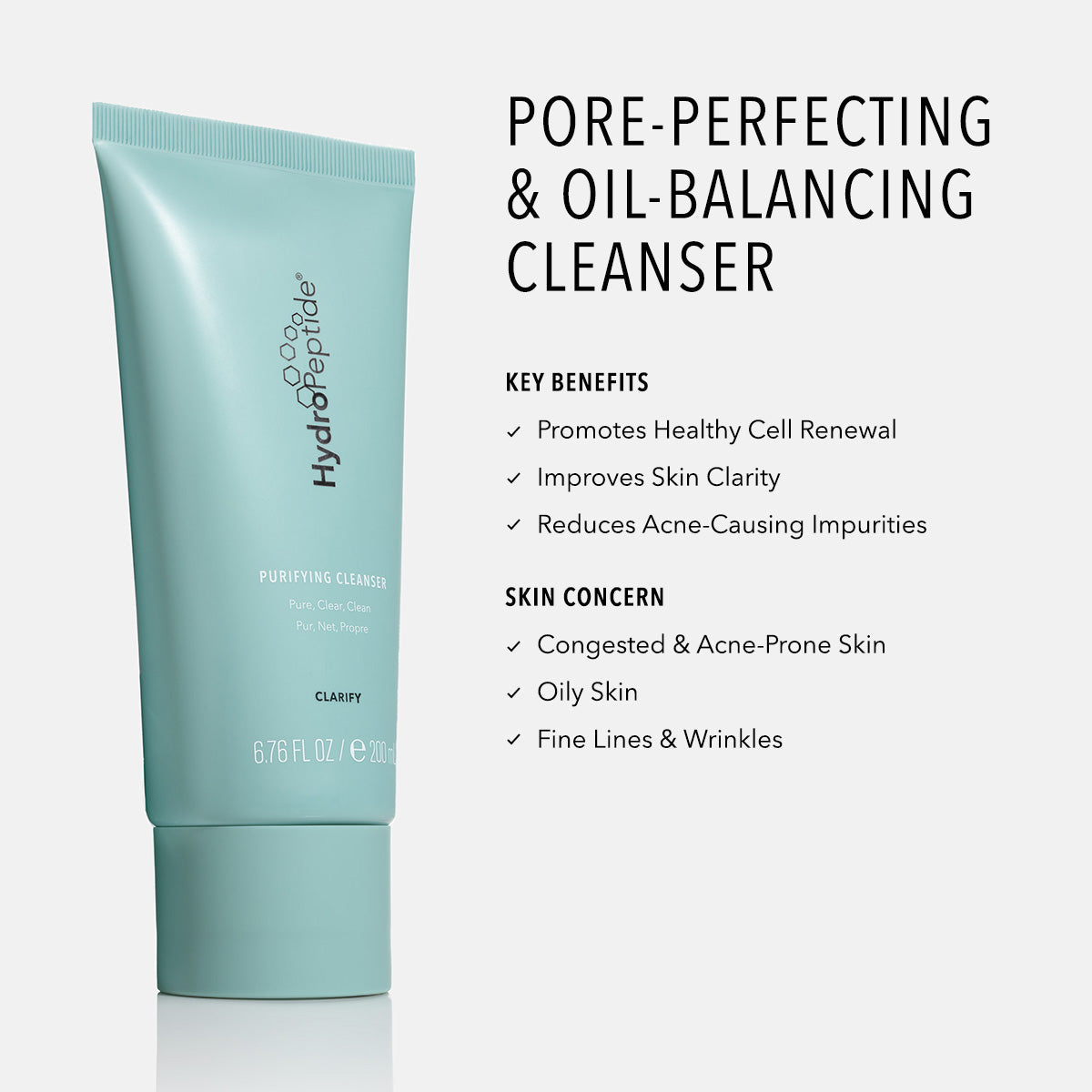 HydroPeptide Purifying Facial Cleanser 200ml – view 4