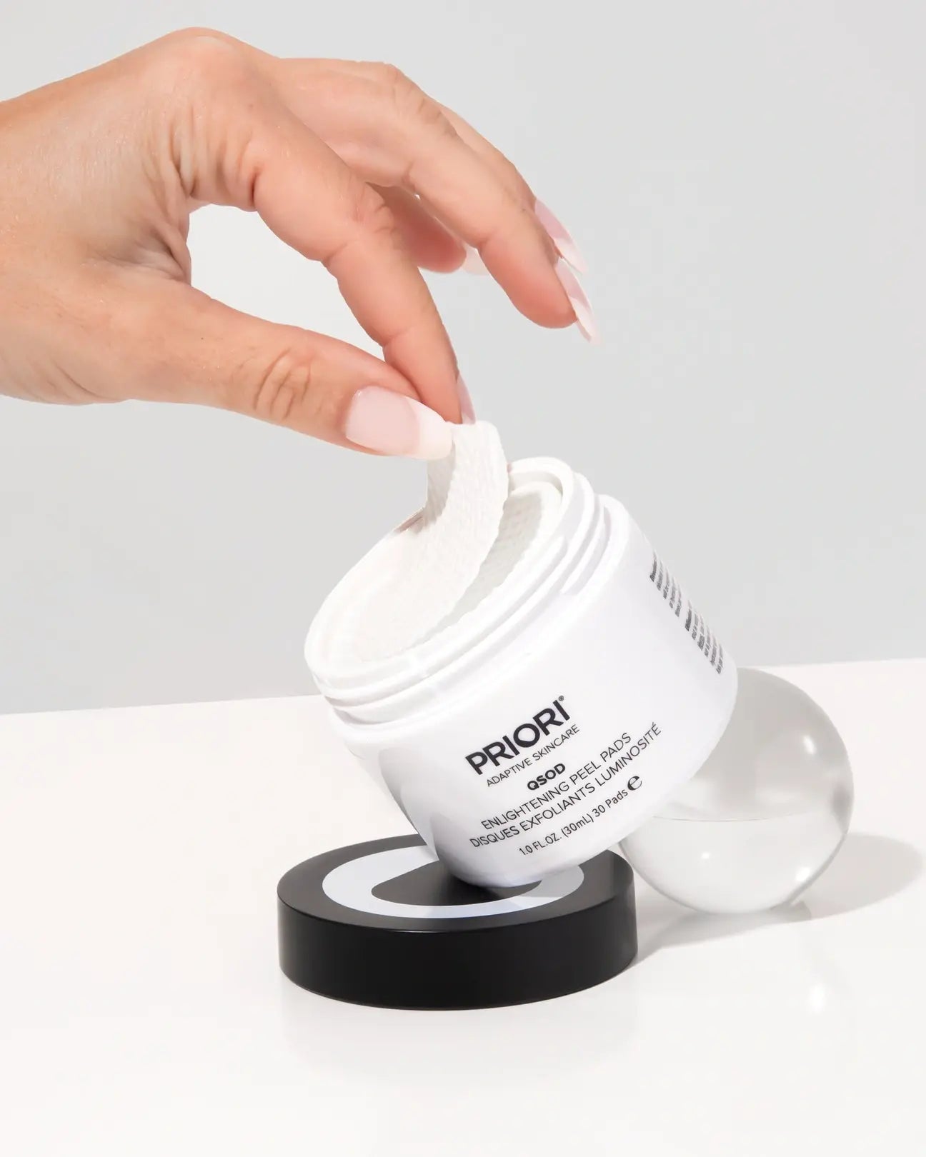 Priori Q+SOD ENLIGHTENING PEEL PADS, 30 PADS