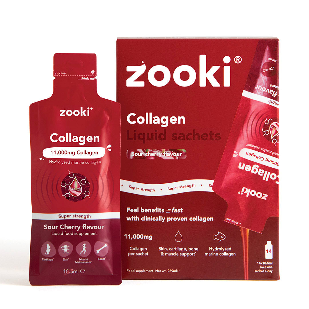 Zooki Super Strength Marine Collagen 11,000mg liquid sachets