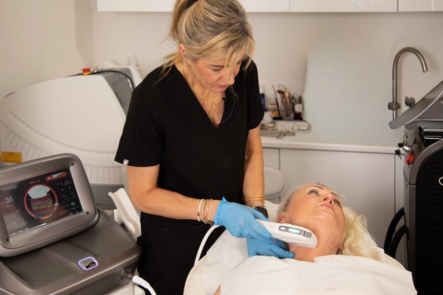 HIFU skin tightening and non-surgical neck lift at SkinVitál Clinic, Banstead Surrey