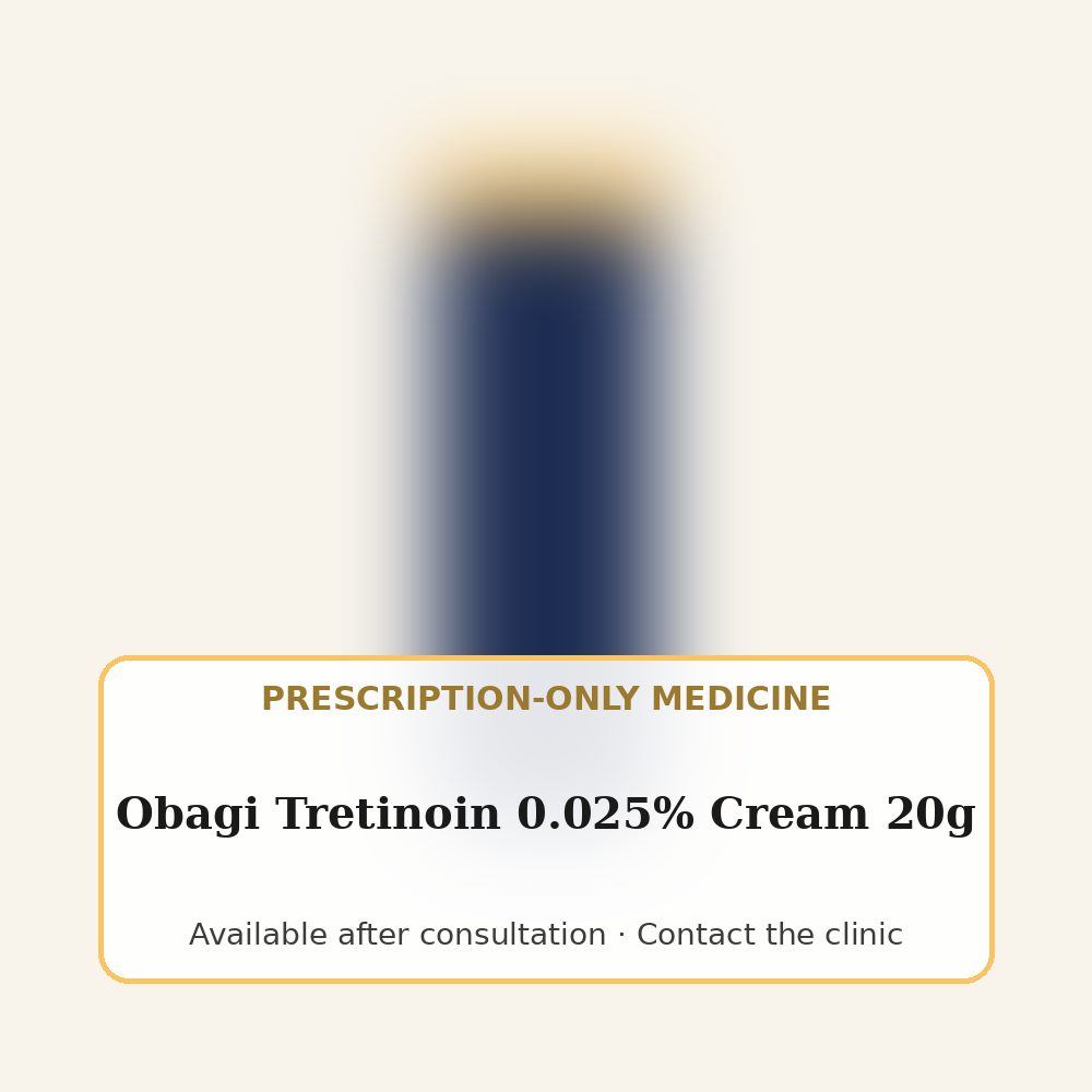Obagi Tretinoin 0.025% Cream 20g (Prescription Only)