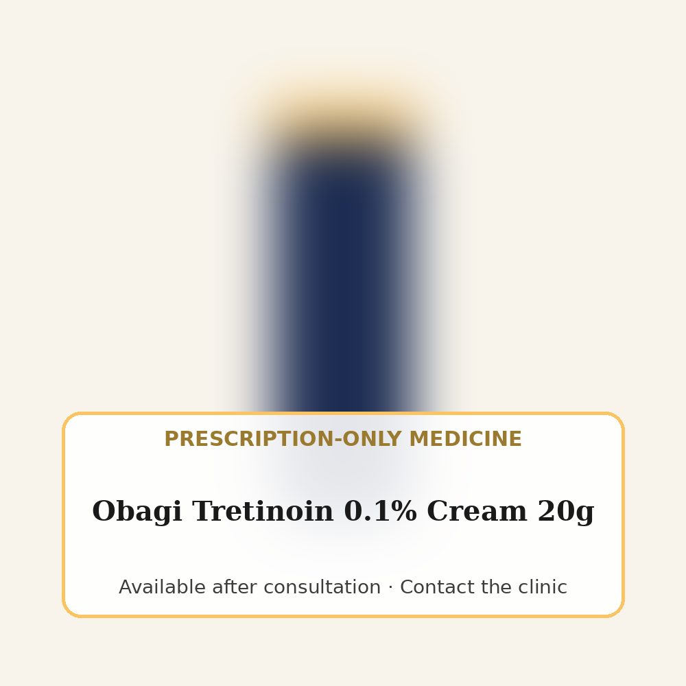 Obagi Tretinoin 0.1% Cream 20g (Prescription Only)