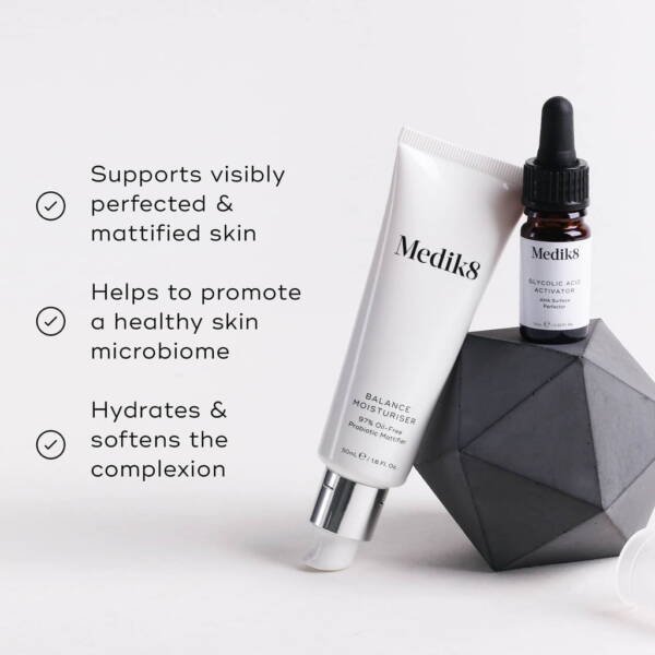 Medik8 Balance Moisturise & Glycolic Acid Activator 50ml - Image 5